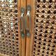 Buffet vintage cannage rotin et bois