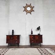 Paire de table de nuit 1950
