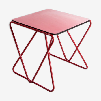 Table d’appoint Walter Antonis pour I-Form Holland, 1978