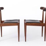 2 of 6 Vintage Chairs 1960s by Alfred Hendrickx for Belform