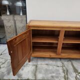 Maison Regain sideboard in Elm with 3 vintage doors
