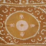 Hand-knotted rug, vintage Turkish rug 133x158 cm