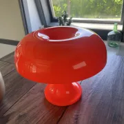Vintage orange design lamp