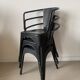 Lot de 3 fauteuils type TOLIX A56