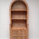 Vintage Rattan Bookcase