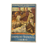 Algerian Company Poster - Henri Villain - Original 20s