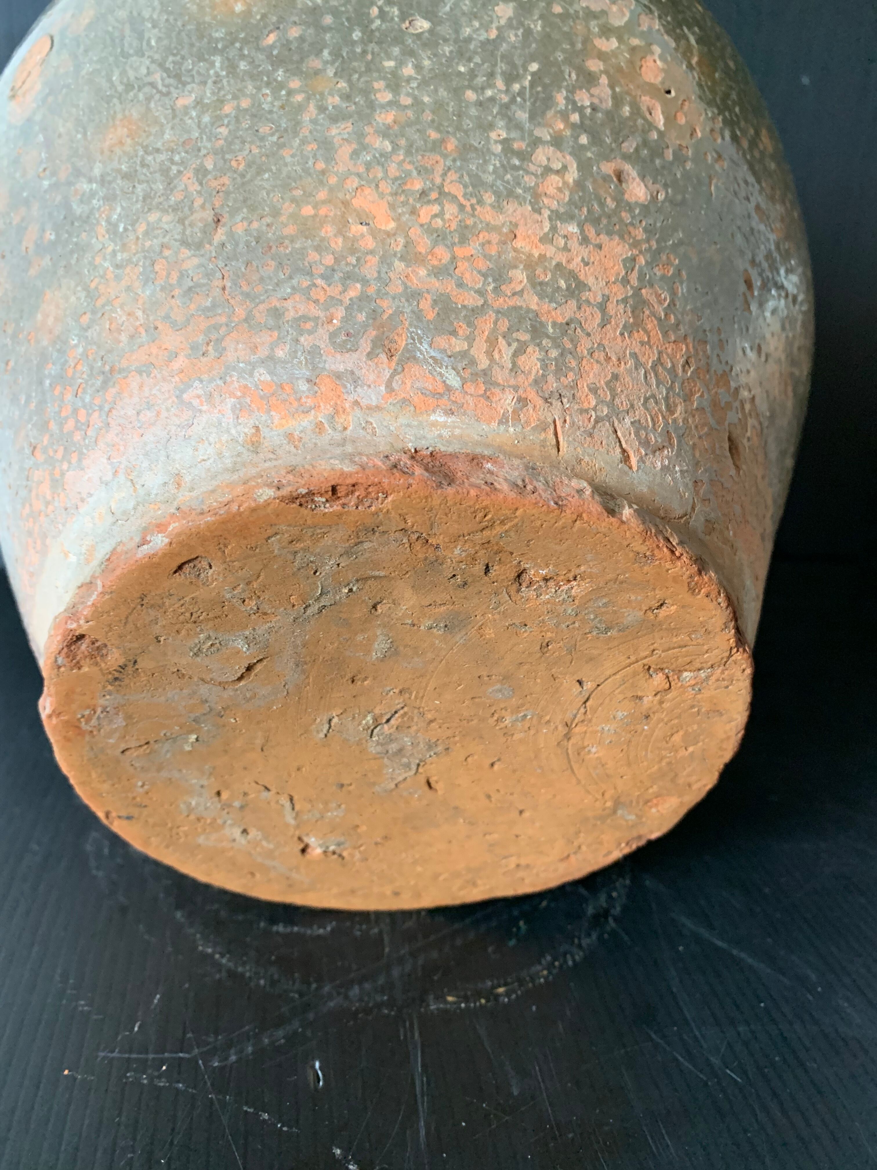 Large antique terracotta jar