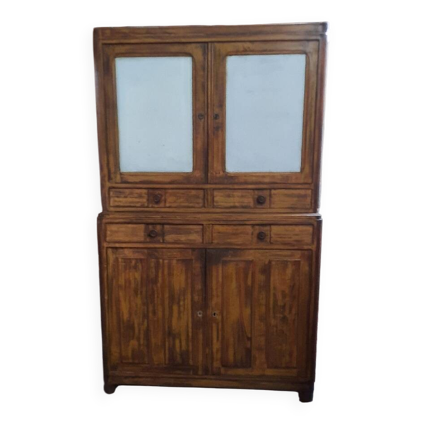 Buffet deux corps vintage