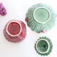 Ceramic strawberry candy