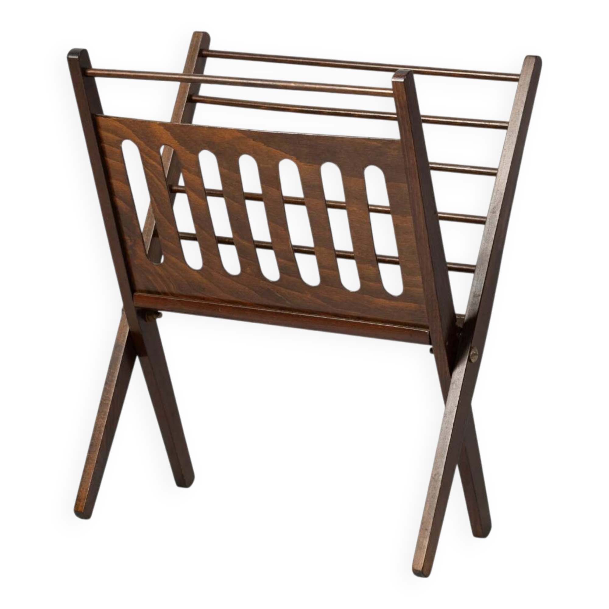 Cross-legged magazine rack cees braakman