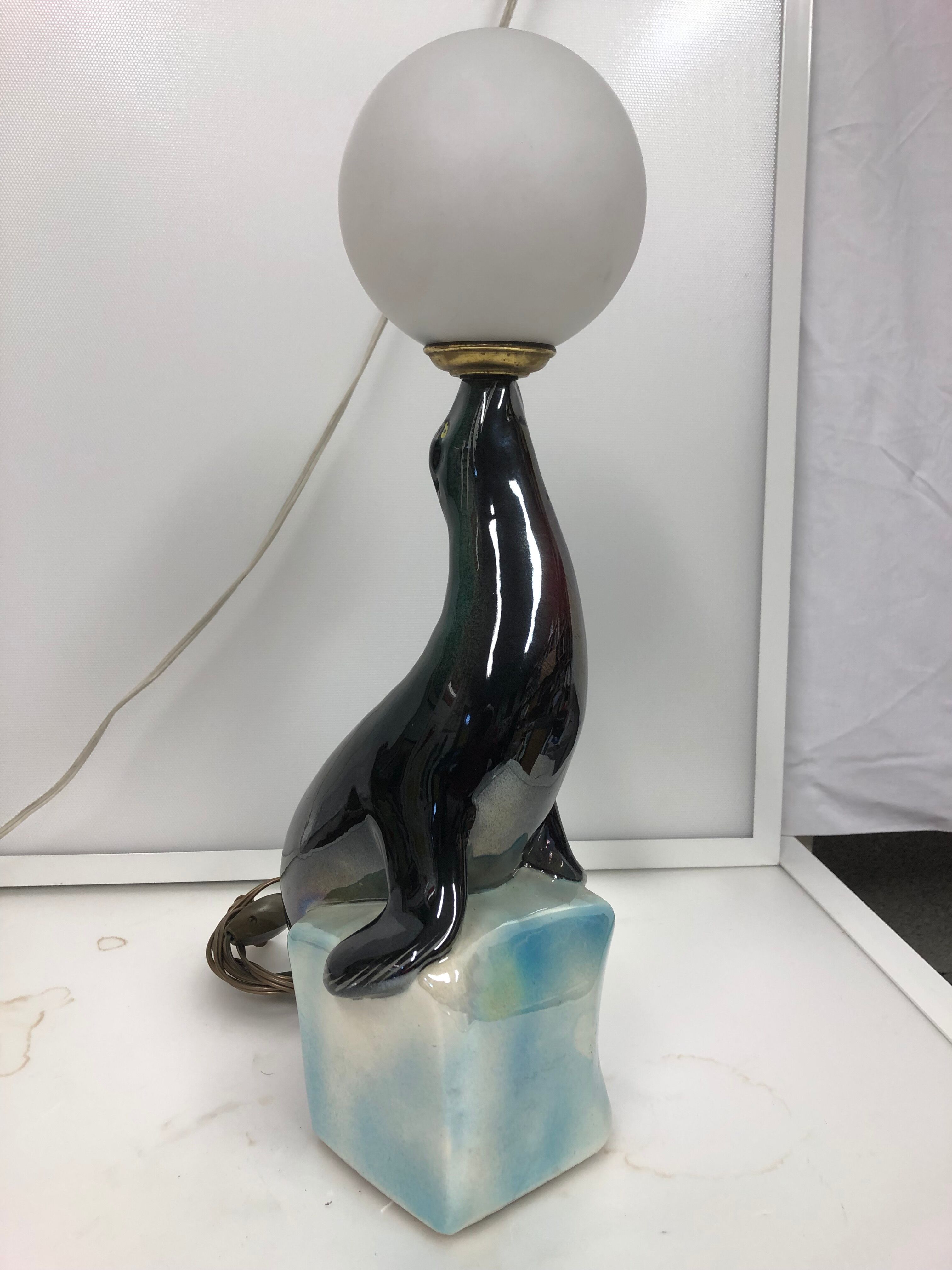 Sea lion lamp 1950