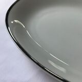 Ravier Bavaria with hand-painted silver border
