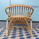 Rattan children's basket chair