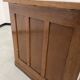 Oak and veneer counter or desk