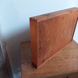 Étagère console avec miroir moderniste 60/70s