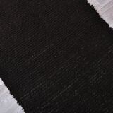 2x8 Dark Brown Vintage Runner Rug 67x240Cm SK 242085