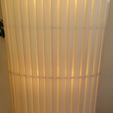 Floor lamp pleated fabric