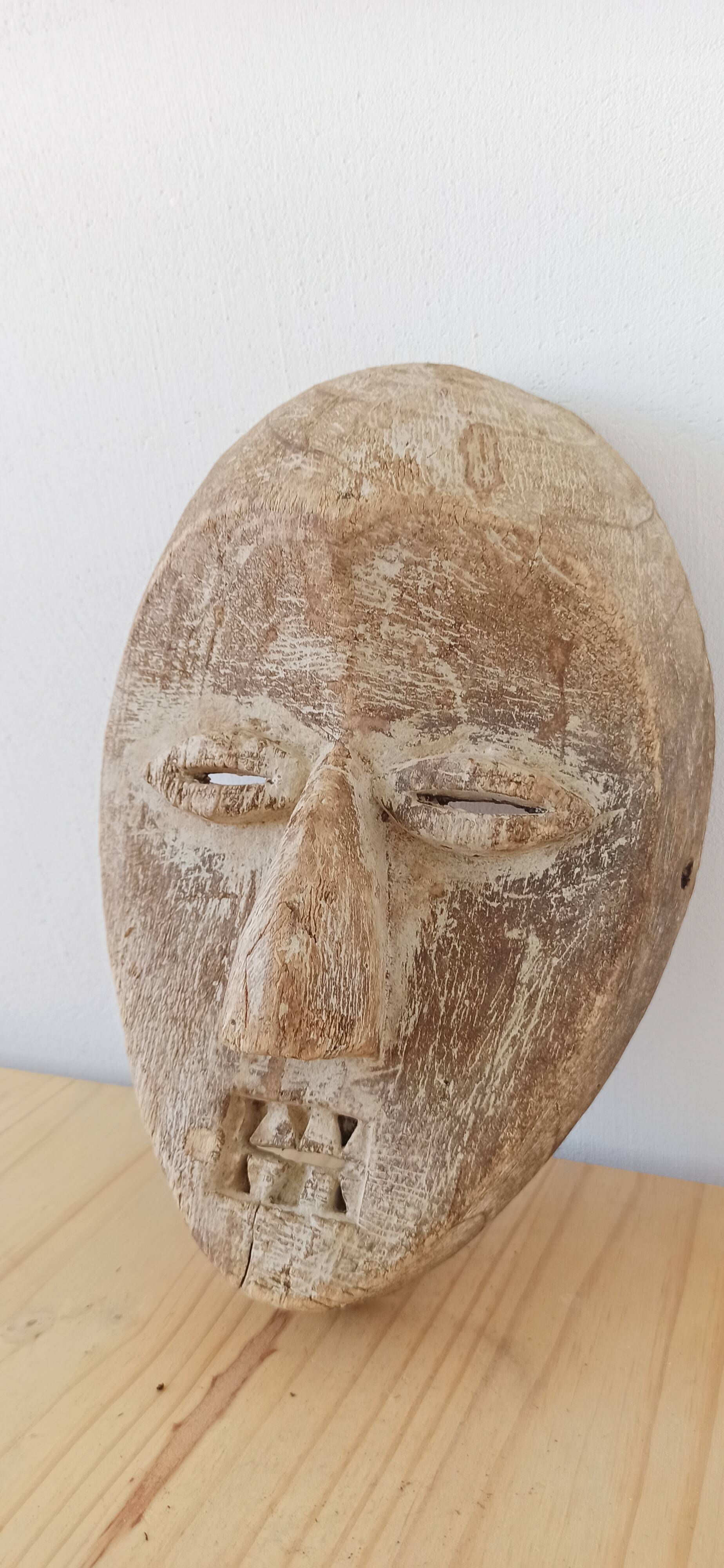 Lega mask from DR Congo - African tribal art