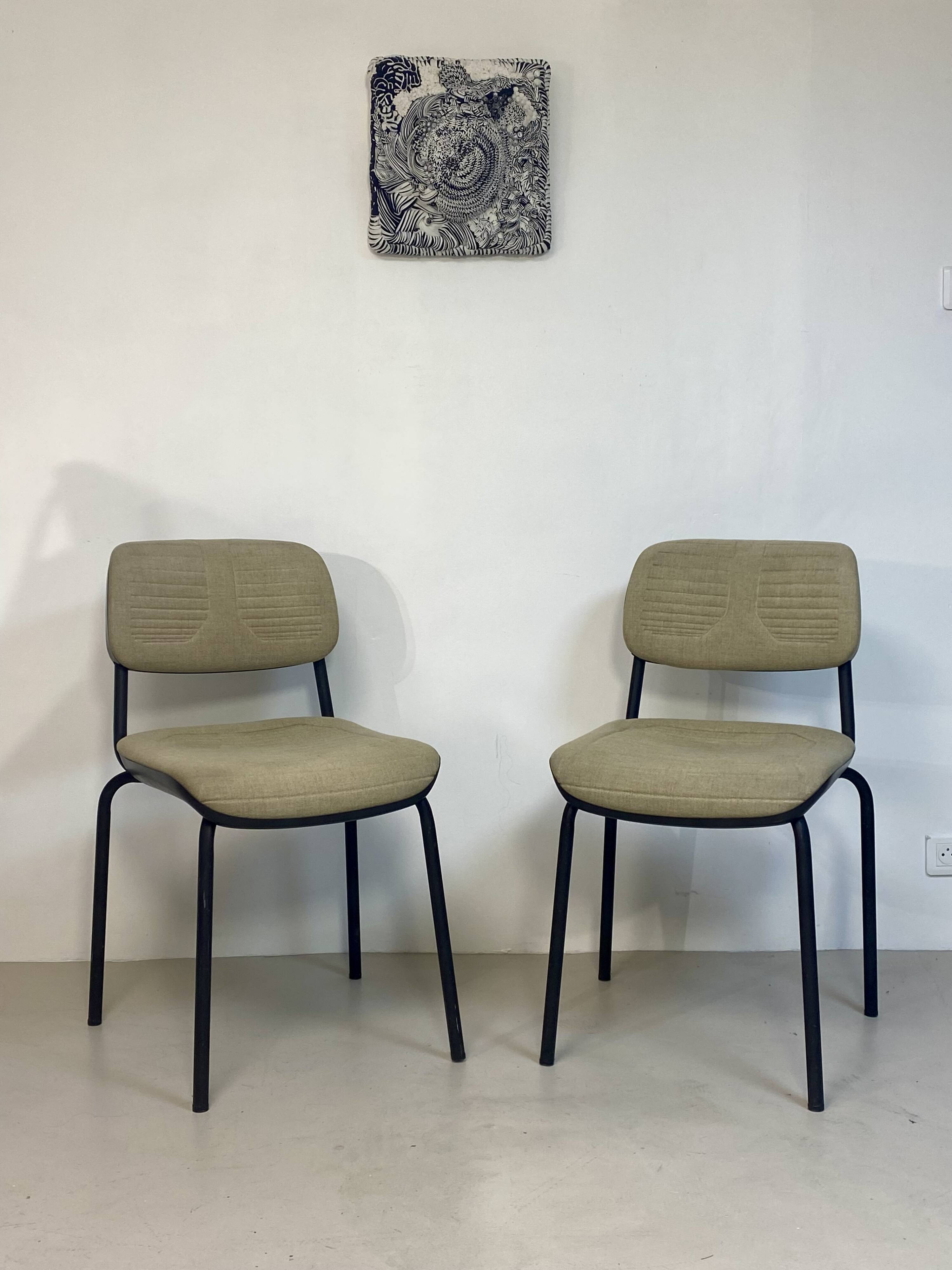 Pair of vintage Eurosit chairs from the 1970s