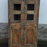 Old wooden cabinet with 4 doors