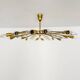 Large Austrian Brass Chandelier by Rupert Nikoll
