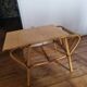 1950s 60s rattan coffee table