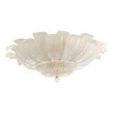 Pair of Murano glass ceiling lights