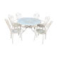 Garden furniture in wrought iron 1970