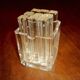 Square pot with glass knife holder