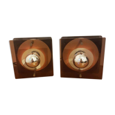 Wall light 70s by Jocelyne Trocmé