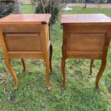 Pair of Bedside Tables Louis XV Style