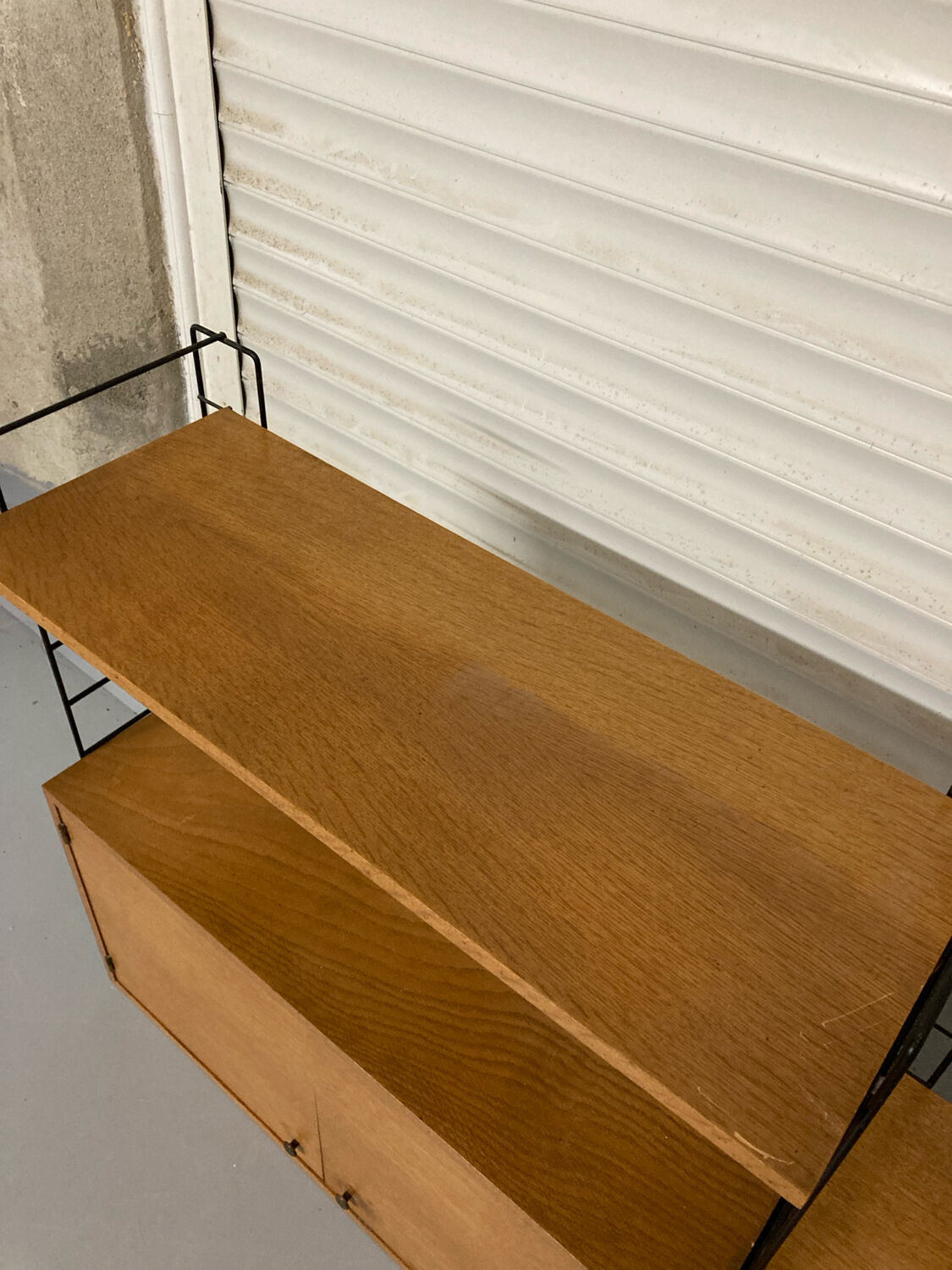 Vintage Alcora wall shelf system