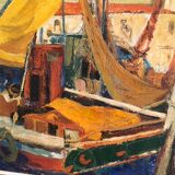 Tableau Marine Guy Jeanjean 1966