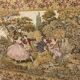 Romantic wall tapestry