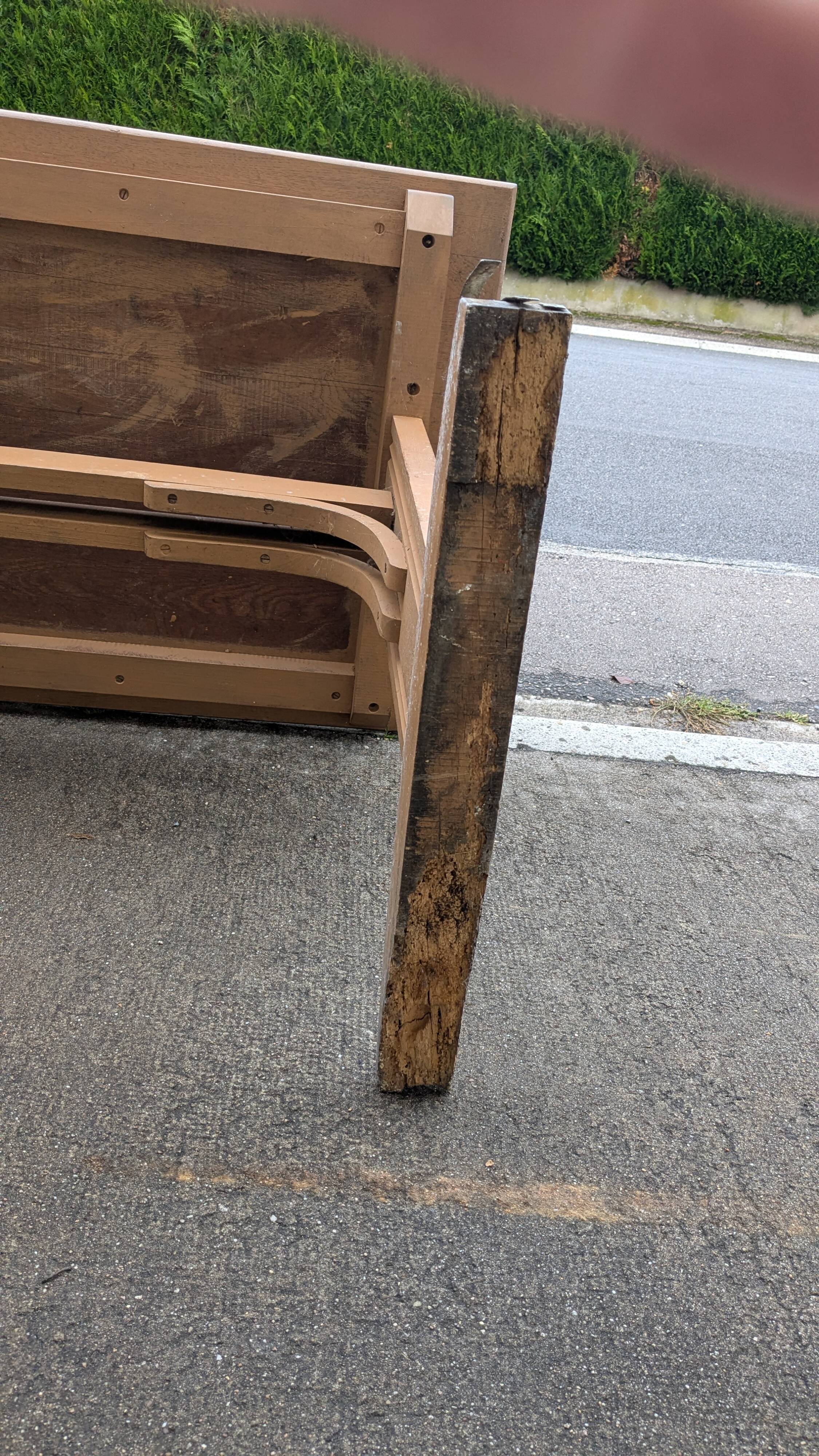 Table de bistrot, années 50