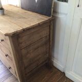 Old chest of drawers stripped