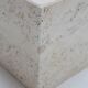Metafora travertine coffee table by Massimo & Lella Vignelli, Italy
