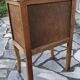 Vintage wooden bedside table