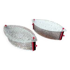 Paire d'appliques oeil