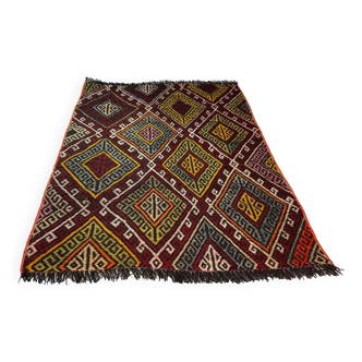 Vintage turkish kilim rug, 97 x 70 cm