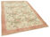 Hand-Knotted Decorative Turkish Beige Carpet 157 cm x 235 cm - 38986