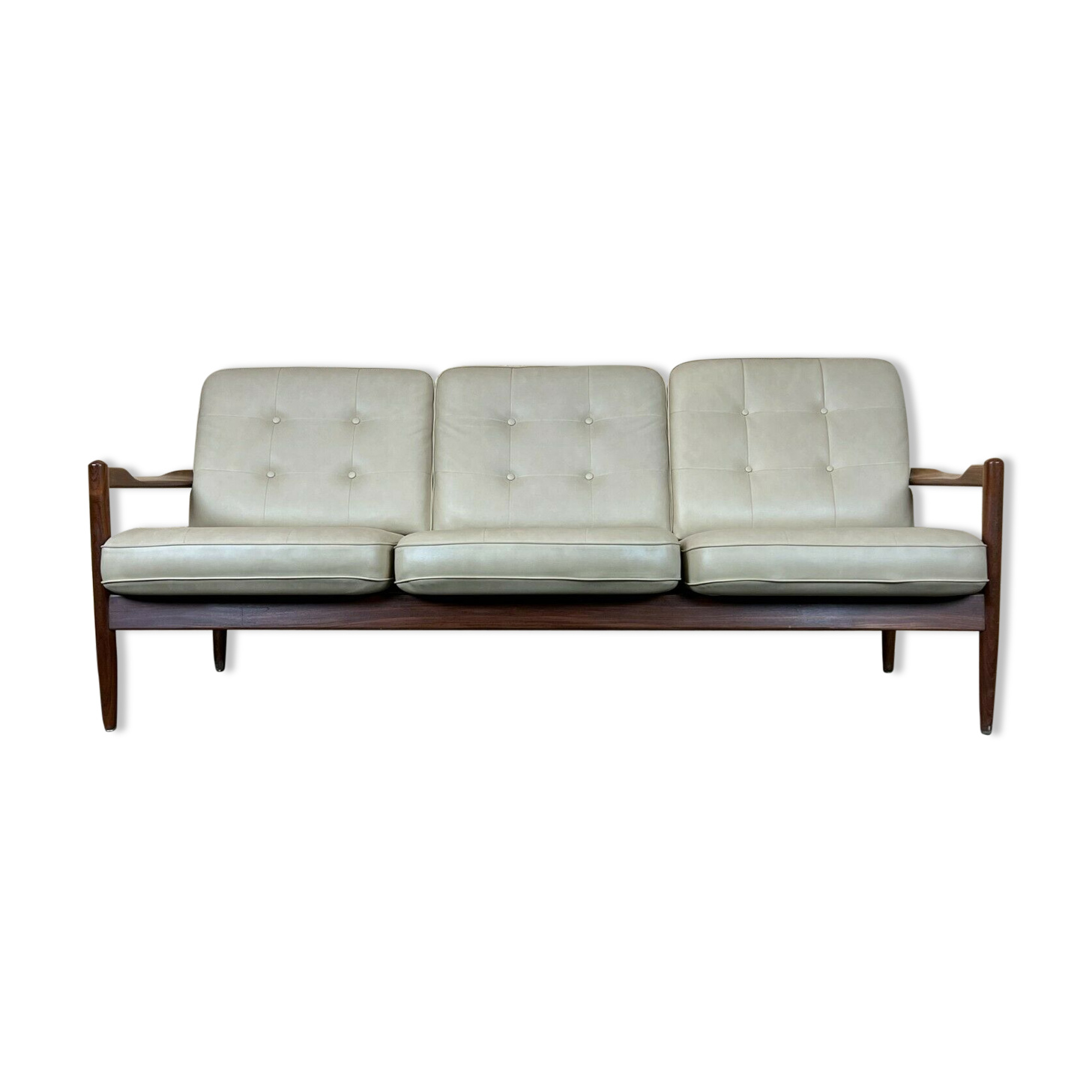 60s 70s sofa 3 seater couch seating set Danish Modern Design Denmark 60s 70s