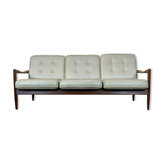 60s 70s sofa 3 seater couch seating set Danish Modern Design Denmark 60s 70s