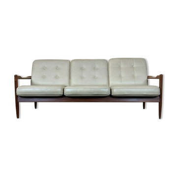 Canapé 3 places canapé ensemble de sièges danish modern design danemark 60s 70s