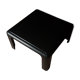 Gae Aulenti plastic black table