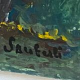 Peinture les fleurs de Sauberli
