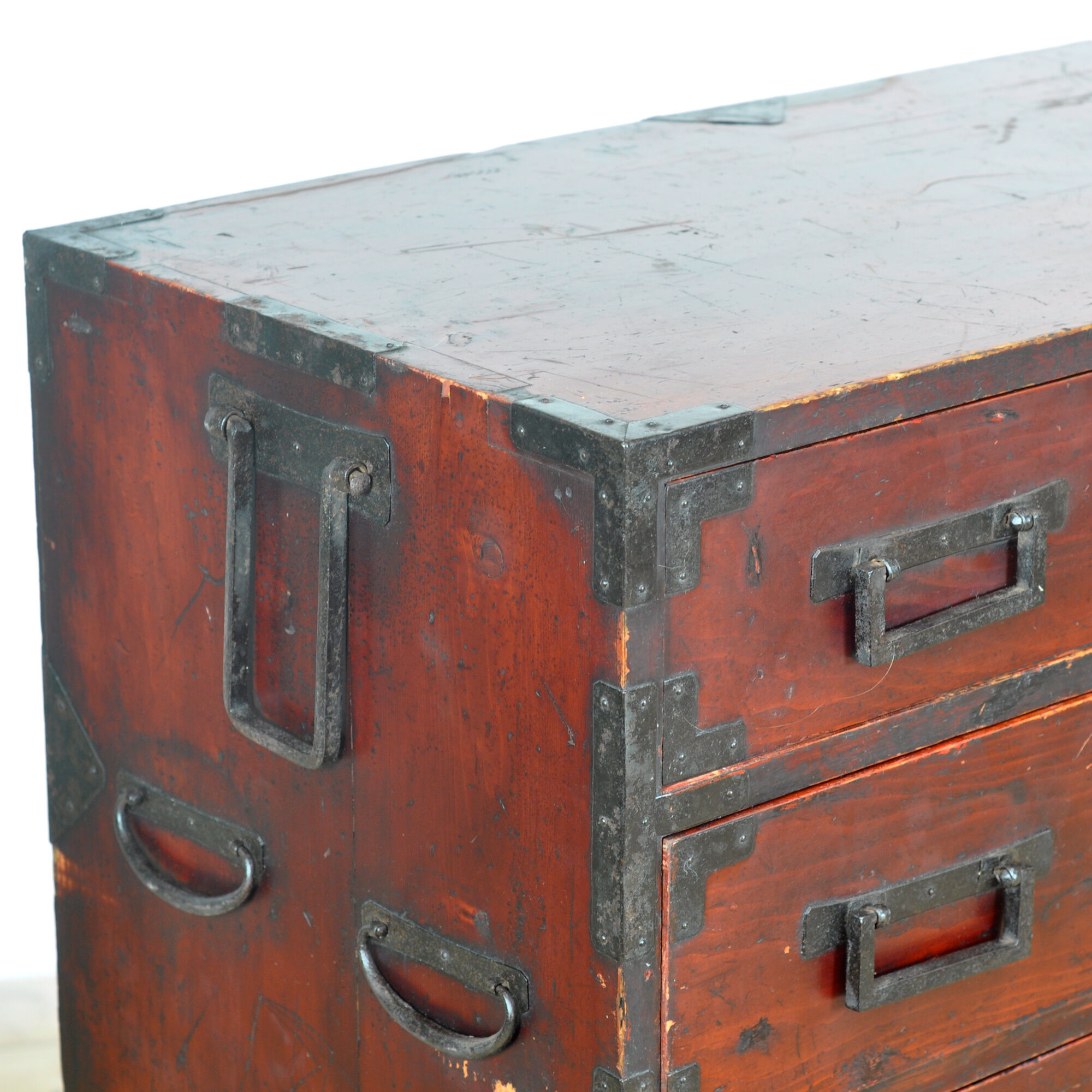 Japanese Tansu chest of drawers, circa 1890