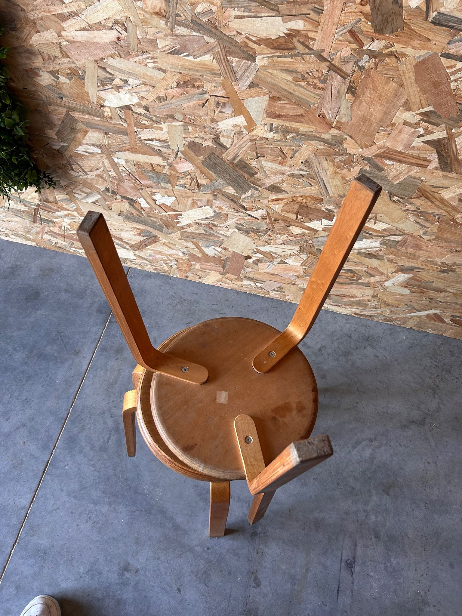 set of 3 Scandinavian stools
