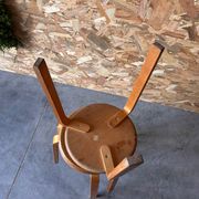 set of 3 Scandinavian stools