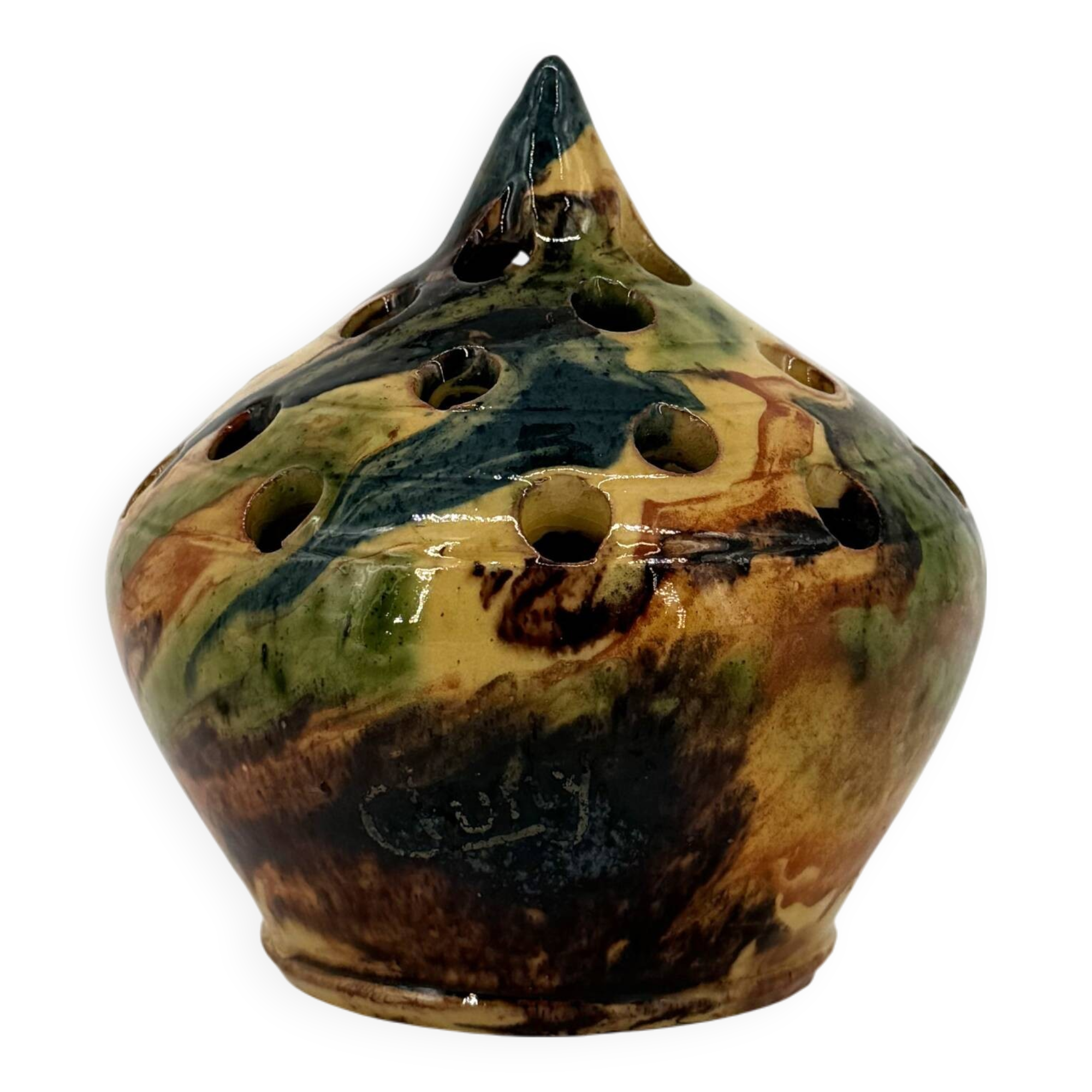 Pique Fleur - Porte Encens Psychédélique signé